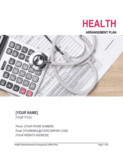 Business-in-a-Box's Health Reimbursement Arrangement Plan (HRA) Template