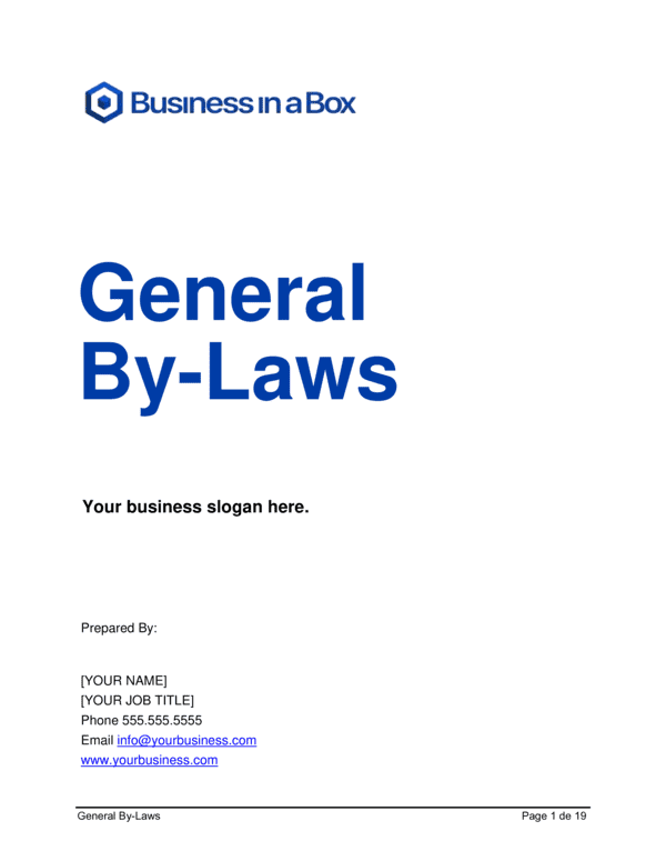 Business and legal documents