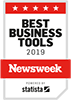 Best business tools 2019 Newsweek icon.